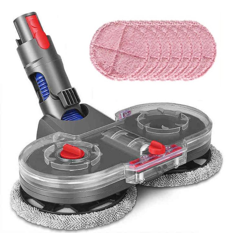 Compatible X001 Mop Head Attachment for Dyson V7 V8 V10 V11 Dual Spin Cleaner with 6 Microfiber Pads