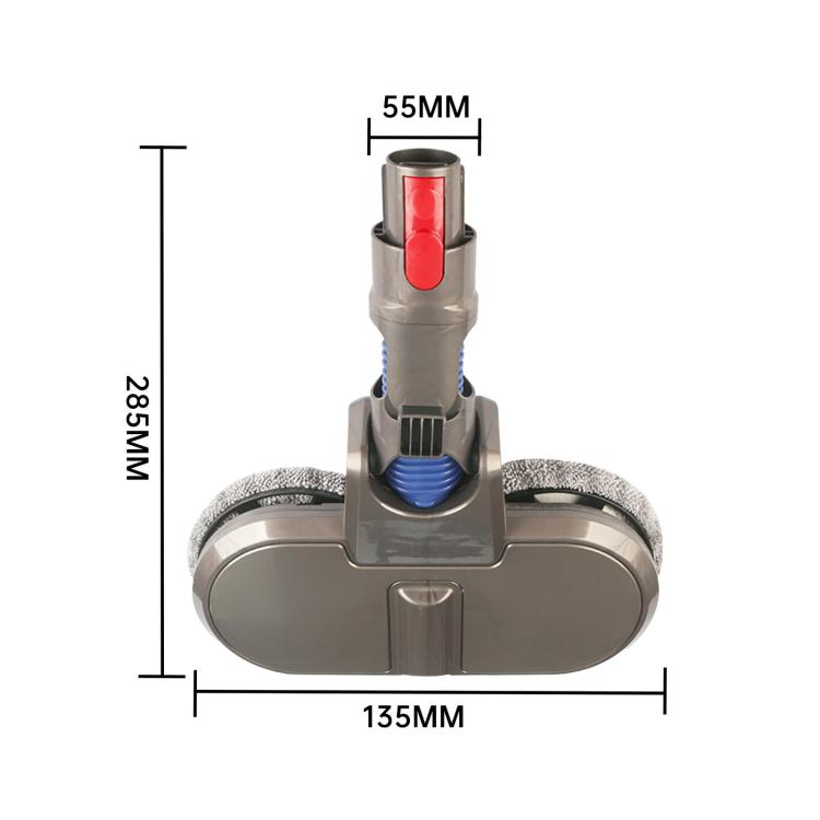 Compatible X001 Mop Head Attachment for Dyson V7 V8 V10 V11 Dual Spin Cleaner with 6 Microfiber Pads