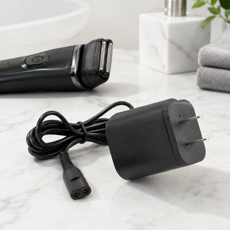 Replacement 12V 0.4A US-Plug Charger for Compatible Braun Shavers