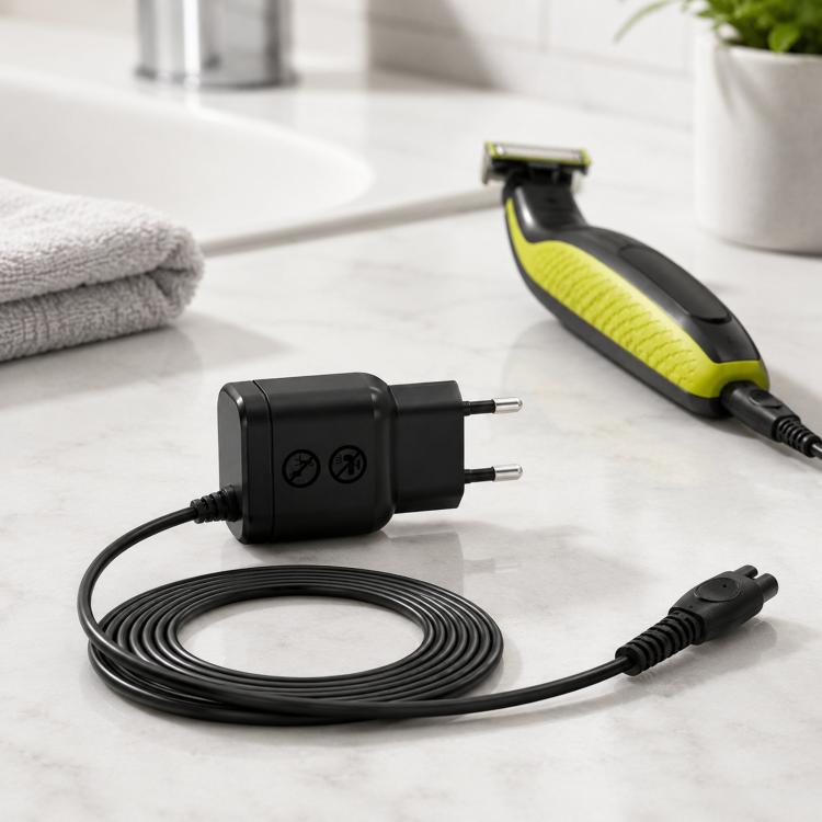 Replacement 5V EU-Plug Charger for Philips OneBlade QP2724 / QP2824 / QP2734 / QP2834