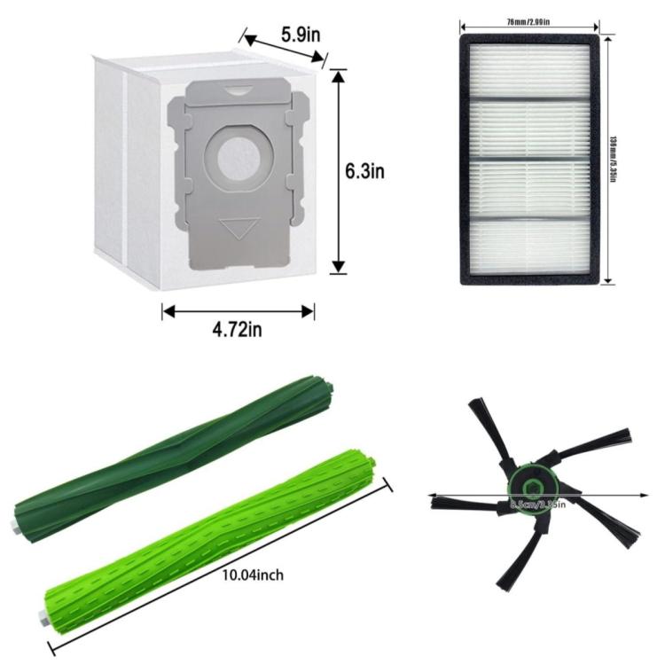 Replacement Accessories Kit for iRobot Roomba S9 / S9+