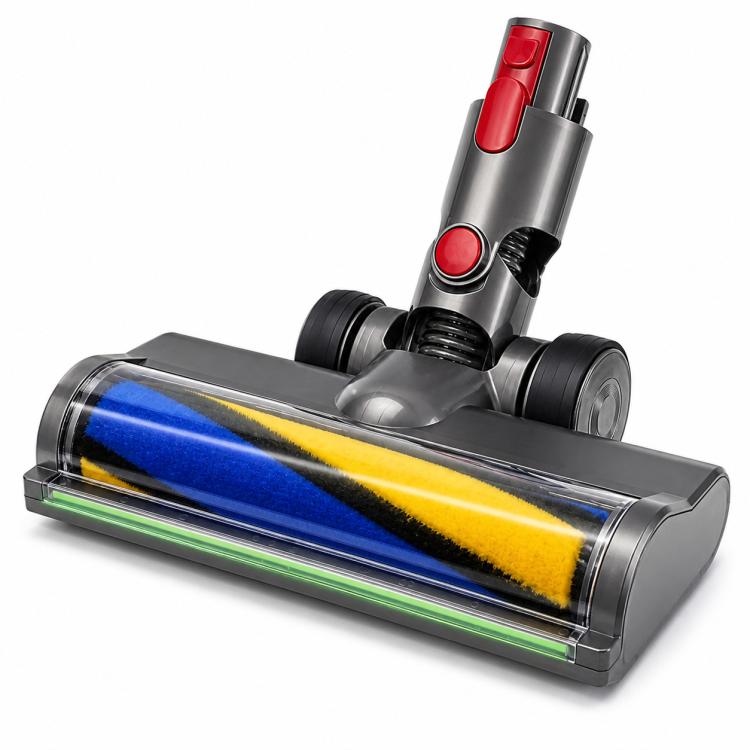 Replacement Soft Roller Head for Dyson V7 / V8 / V10 / V11 / V15, Green LED