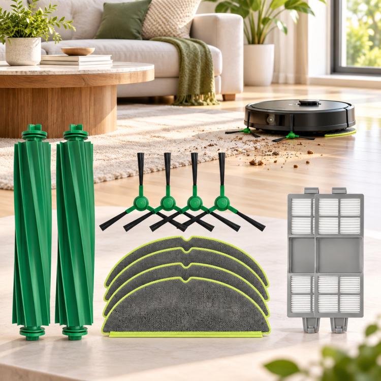 Replacement Parts Kit for iRobot Roomba 205 DustCompactor Combo, Set A / B / C