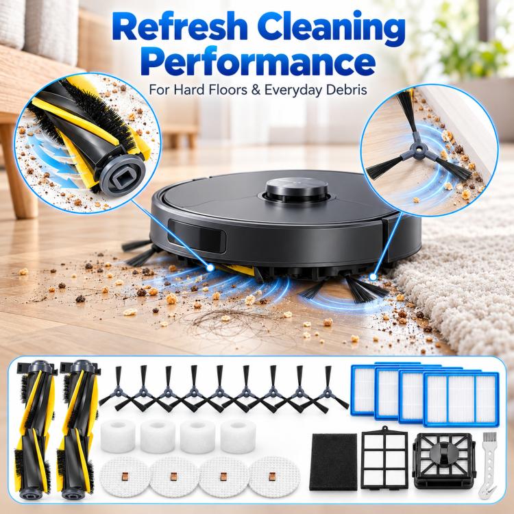 Replacement Maintenance Parts Kit for Shark IQ R101AE / RV1001AE Robot Vacuum