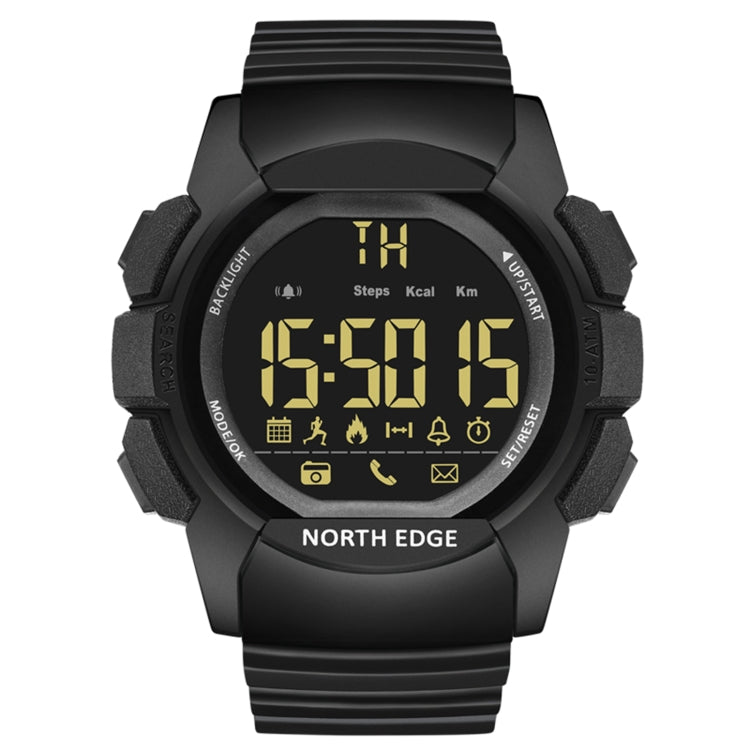 Bluetooth Smart Watch – 100M Waterproof, LED Backlit, Pedometer, NORTH EDGE AK