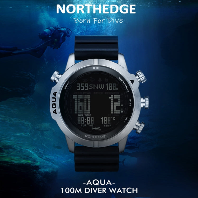 100m Waterproof Scuba Diver Smart Watch