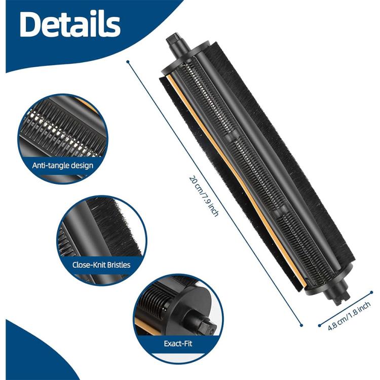 Anti-Hair Wrap Main Brush Roll for Dreame X40 Ultra X30 Ultra L40 Ultra L30 Ultra P50 Pro S10 - PartsWorld Appliance LLC