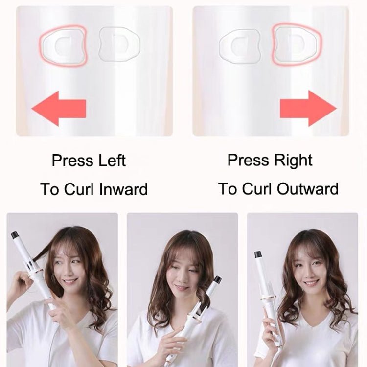 Automatic Curling Iron With Bi-Directional Rotating Ceramic Glaze Coating Hair Care. - PartsWorld Appliance LLC