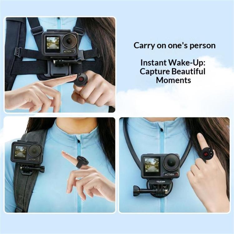 D11 BT Remote Control Ring Wearable Action Camera Controller For DJI Action, GoPro, Insta360 Action Cameras - PartsWorld Appliance LLC