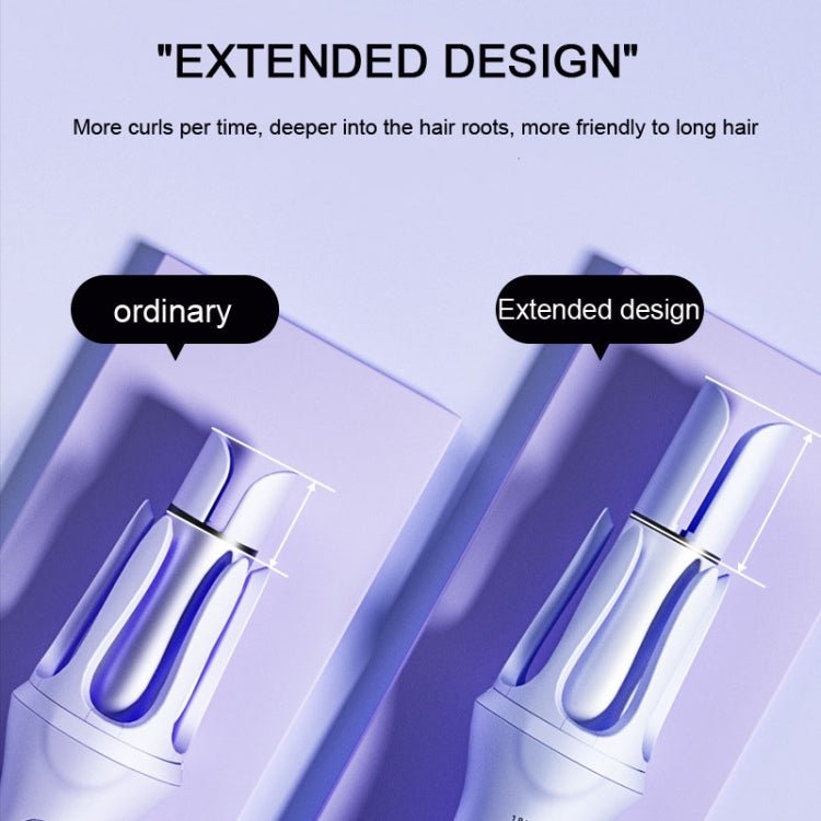 Extended Automatic Ceramic Curling Iron 32mm Shaped Big Wave Styling Tools. - PartsWorld Appliance LLC