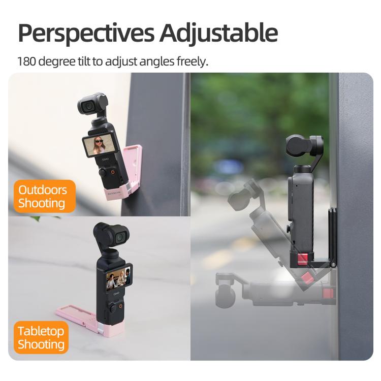 For DJI Osmo Pocket 4P Sunnylife Quick-Release Magnetic Mount Tabletop Base Bracket Angles Adjustable Stand, OP4-ZJ229 - PartsWorld Appliance LLC