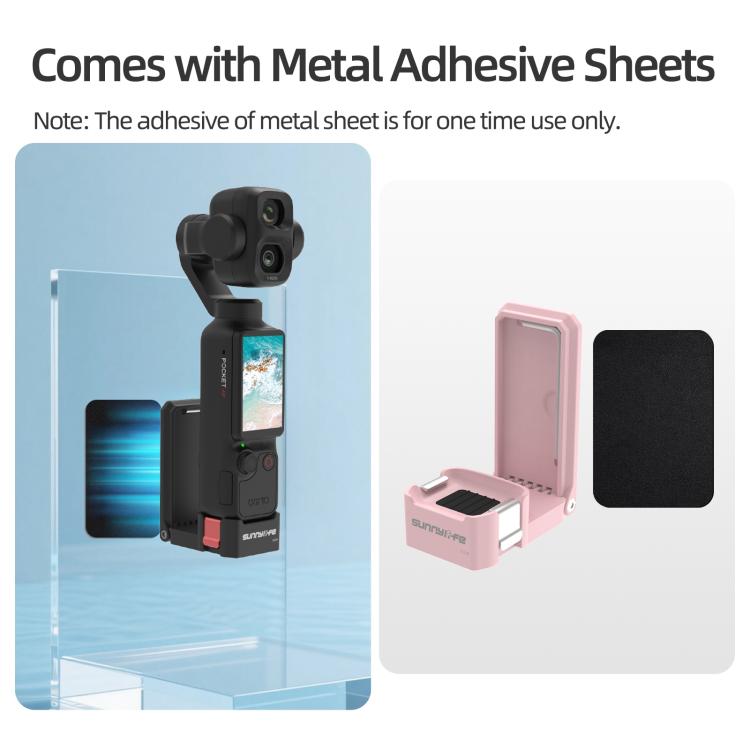 For DJI Osmo Pocket 4P Sunnylife Quick-Release Magnetic Mount Tabletop Base Bracket Angles Adjustable Stand, OP4-ZJ229 - PartsWorld Appliance LLC