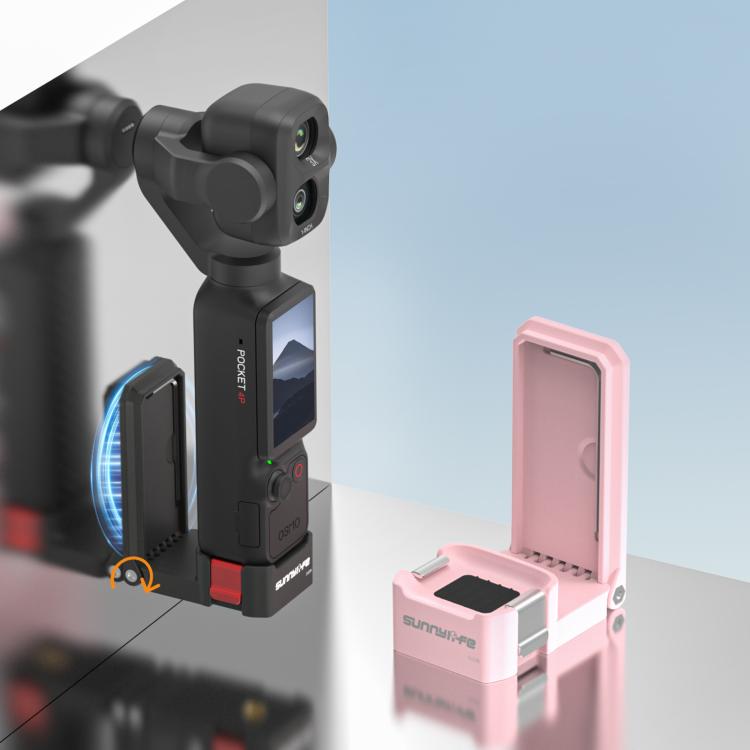 For DJI Osmo Pocket 4P Sunnylife Quick-Release Magnetic Mount Tabletop Base Bracket Angles Adjustable Stand, OP4-ZJ229 - PartsWorld Appliance LLC