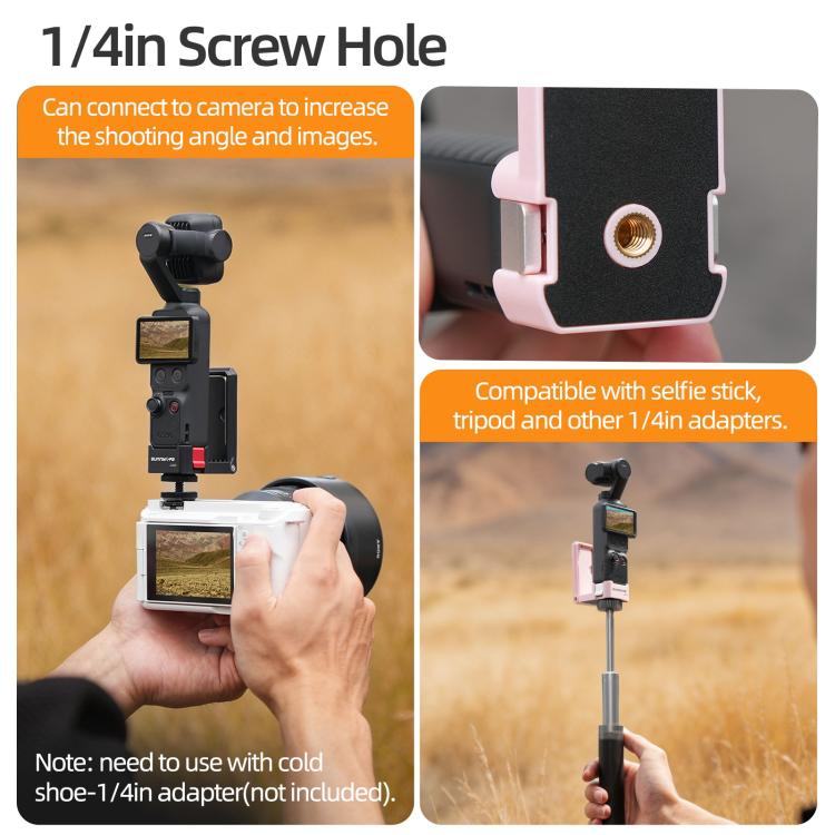 For DJI Osmo Pocket 4P Sunnylife Quick-Release Magnetic Mount Tabletop Base Bracket Angles Adjustable Stand, OP4-ZJ229 - PartsWorld Appliance LLC