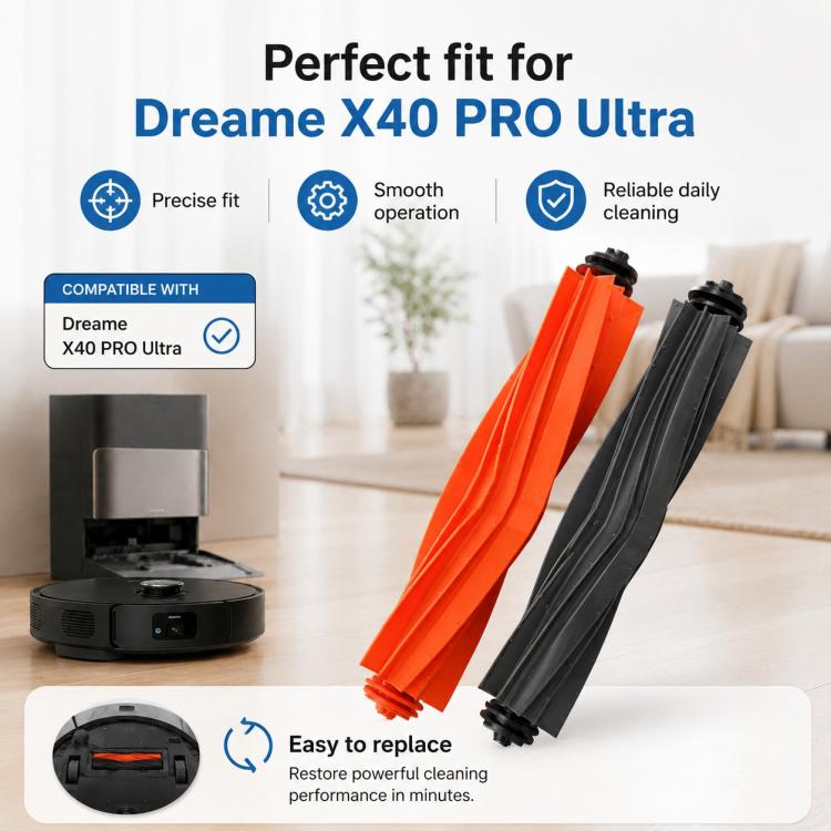 For Dreame X40 Pro Ultra Robot Vacuum Cleaner Replacement Parts Kit - PartsWorld Appliance LLC
