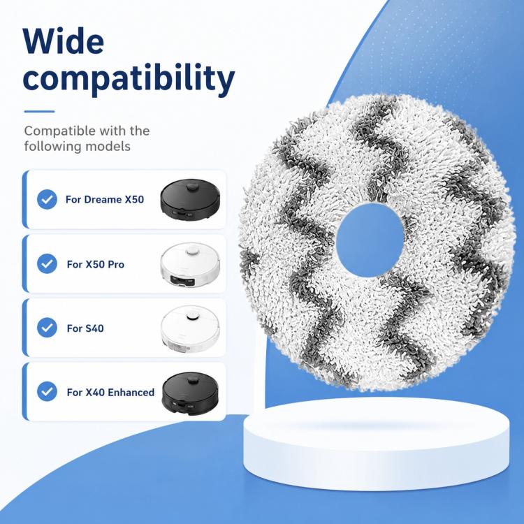 For Dreame X50 / X50 Pro / X40 Enhanced Edition / S40 Enhanced Edition Robot Vacuum Cleaner Replacement Parts Kit - PartsWorld Appliance LLC