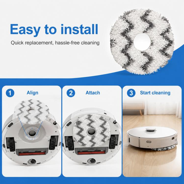 For Dreame X50 / X50 Pro / X40 Enhanced Edition / S40 Enhanced Edition Robot Vacuum Cleaner Replacement Parts Kit - PartsWorld Appliance LLC
