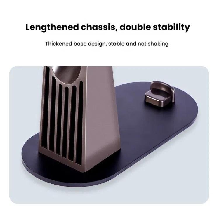 For Dyson Airstrait Straightener HT01 Desktop Vertical Stand with Charger Storage Compartment - PartsWorld Appliance LLC