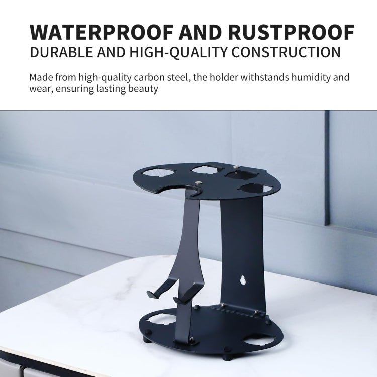 For Dyson Airwrap Curling Iron Desktop Storage Rack Wall-mounted Carbon Steel Bracket - PartsWorld Appliance LLC