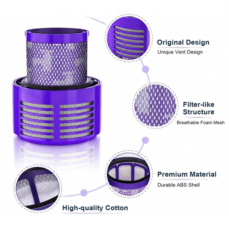 HEPA Filter Replacement for Dyson V10 Animal Absolute Total Clean SV12 SV27 (1pc / 2pcs) - PartsWorld Appliance LLC