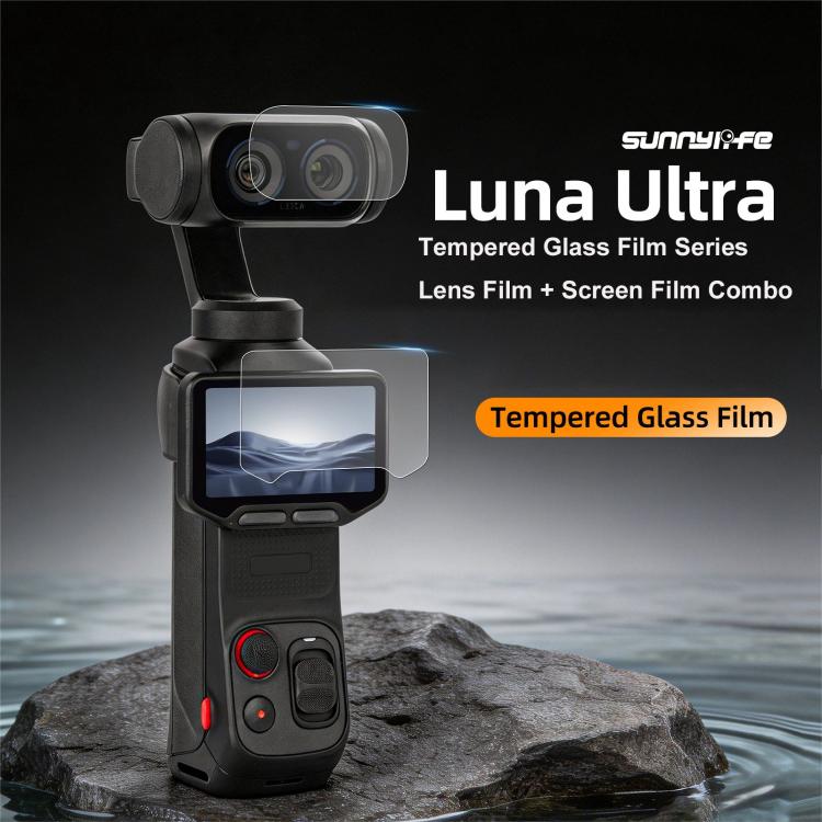 Lens Screen Protector Tempered Glass Film, For Insta360 Luna Ultra - PartsWorld Appliance LLC