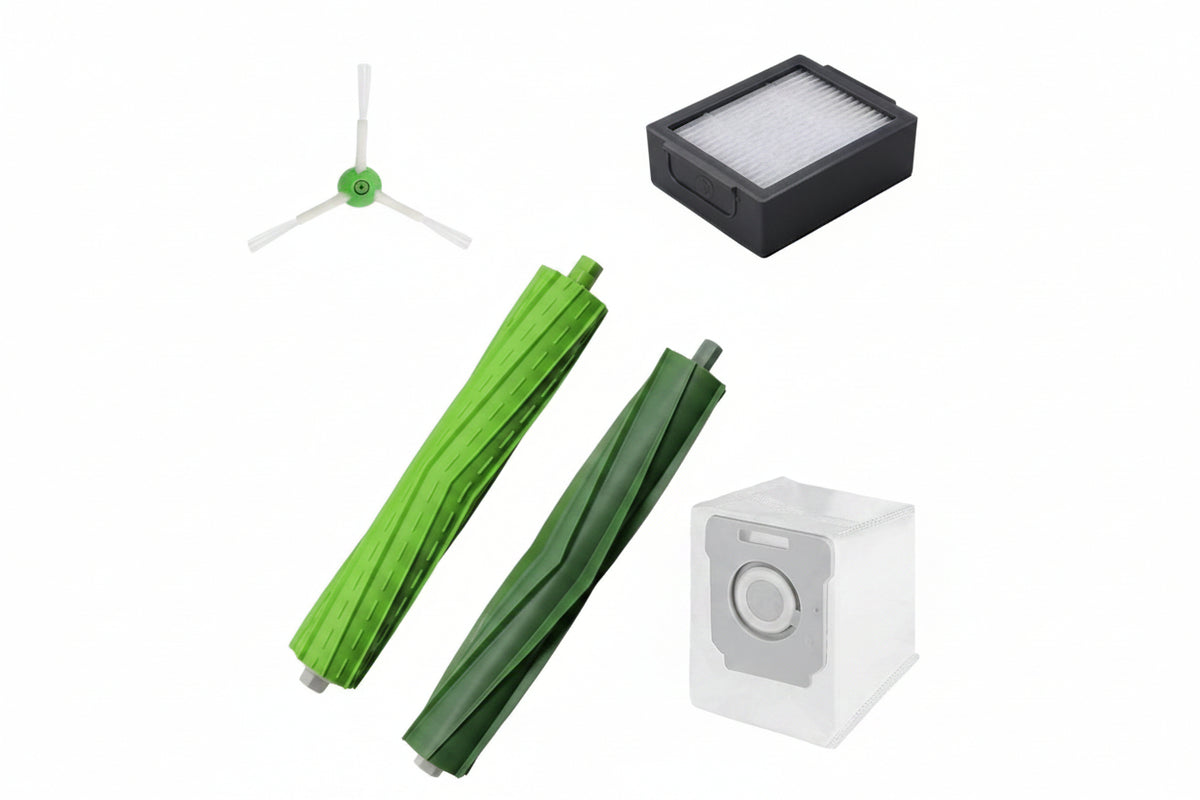 Main Brush & HEPA Filter Kit for iRobot Roomba i3 i4 i6 i7 i8 E5 E6 E7 J7 Series (1+4+4+4) - PartsWorld Appliance LLC