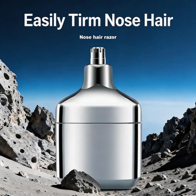Mini Electric Shaver For Men 2-In-1 Portable Travel Razor & Nose Hair Trimmer Waterproof. - PartsWorld Appliance LLC