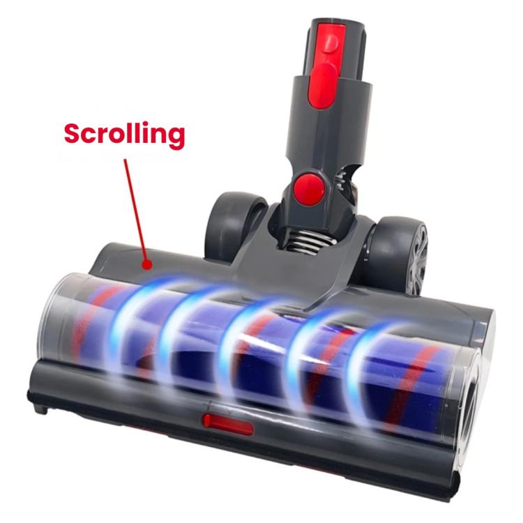 Motorized Floor Brush Head Compatible with Dyson V7 V8 V10 V11 V15 — Soft, Bristle & Combo (X0012/X0013) - PartsWorld Appliance LLC