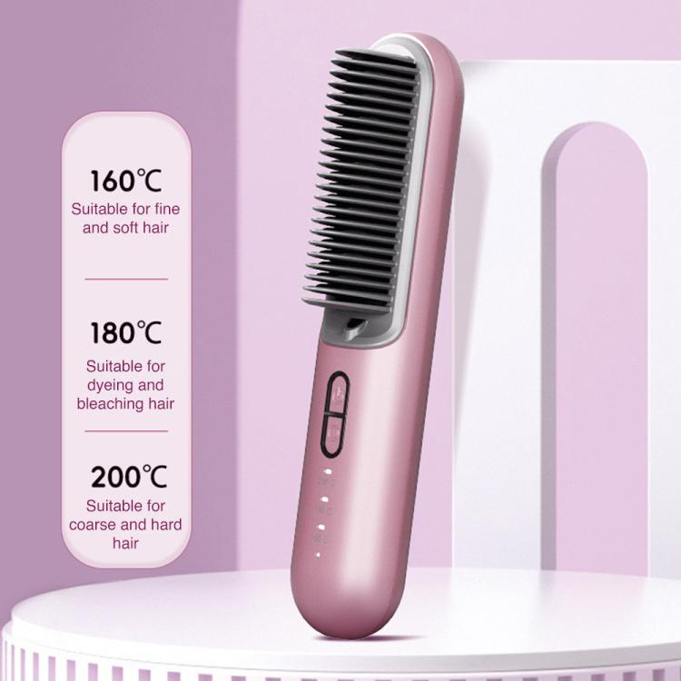 Negative Ion Hair Care Type-C Wireless Hair Straightening Comb - PartsWorld Appliance LLC