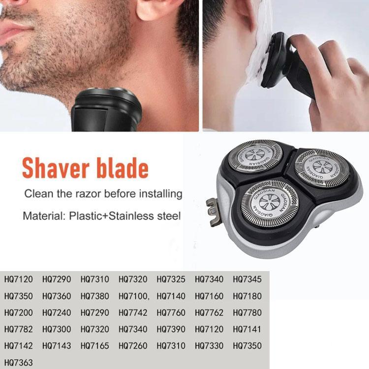 Replacement Shaver Head for Philips HQ7 Series – HQ7310 HQ7340 HQ7360 HQ7390 & More - PartsWorld Appliance LLC