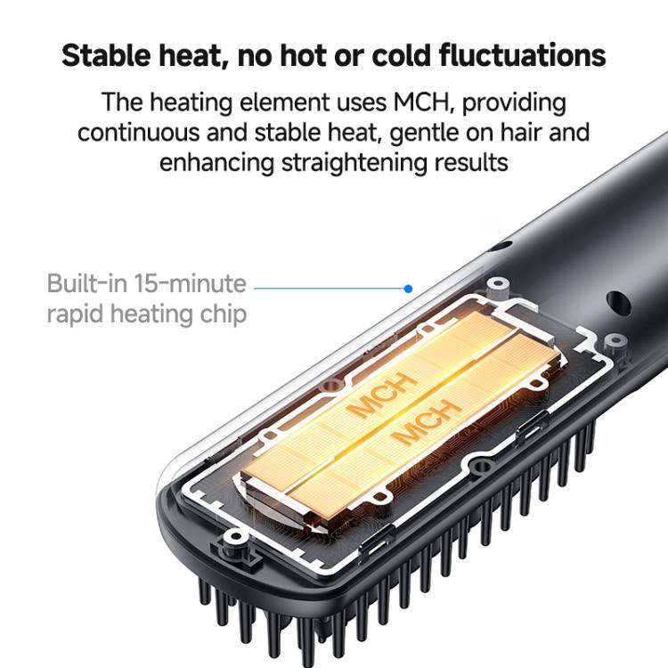 Smart Temperature Levels Cordless Hair Straightener - PartsWorld Appliance LLC
