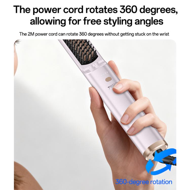 Smart Temperature Levels Hair Straightener Brush. - PartsWorld Appliance LLC