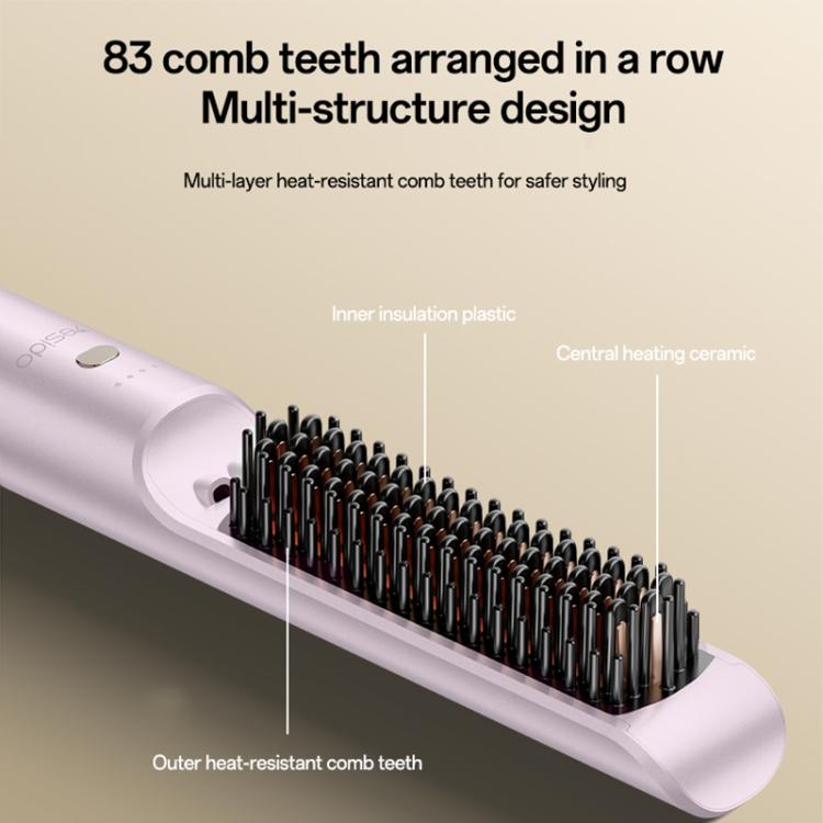 Smart Temperature Levels Hair Straightener Brush. - PartsWorld Appliance LLC