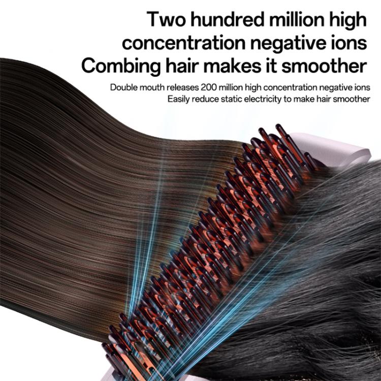 Smart Temperature Levels Hair Straightener Brush. - PartsWorld Appliance LLC