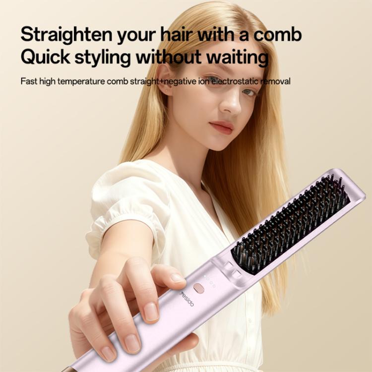 Smart Temperature Levels Hair Straightener Brush. - PartsWorld Appliance LLC