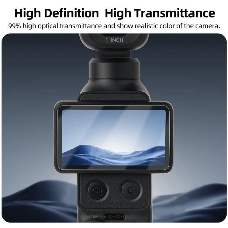 Tempered Glass Film For DJI Osmo Pocket 4P / 4 / 3, Screen & Remote Film 2 Sets, Screen Film 2pcs, Screen Film - PartsWorld Appliance LLC